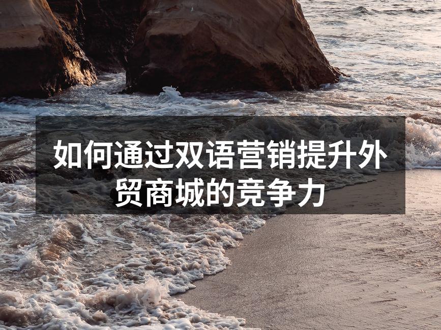 如何通过双语营销提升外贸商城的竞争力